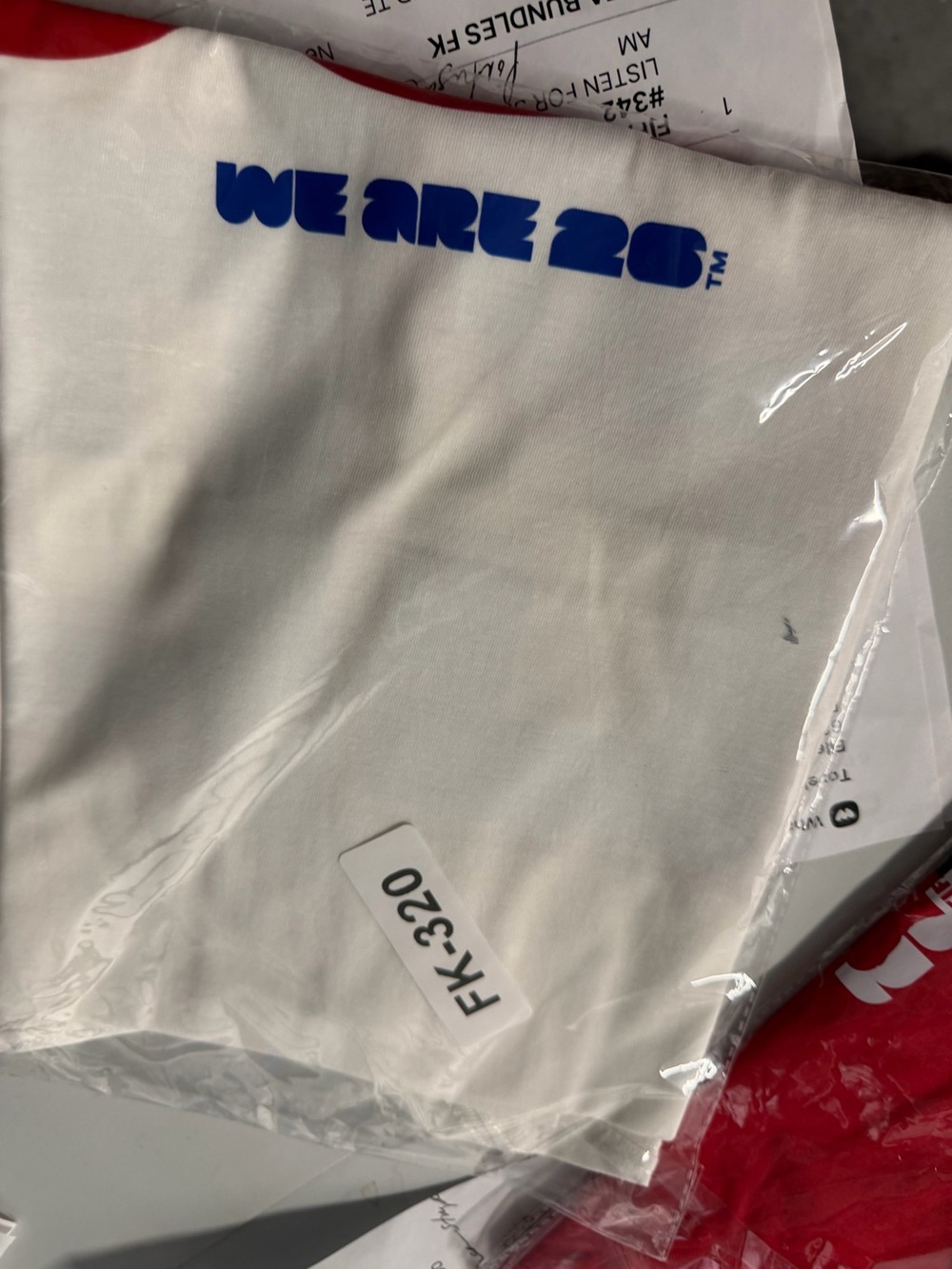 FIFA size large white USA 2026 soccer shirt new in package